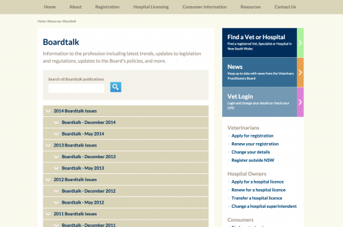 Veterinary Practitioners Board of New South Wales Veterinary Practitioners Board of New South Wales