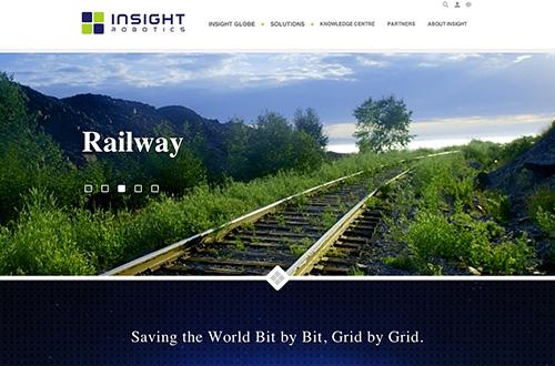 Insight Robotics Website Screenshot 1