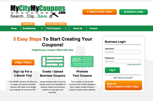 mycitymycoupons screenshot 2