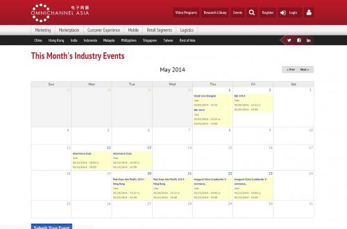 OCA Events Page OCA Events Page